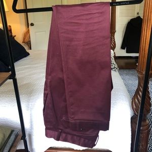 Banana Republic Maroon Chinos